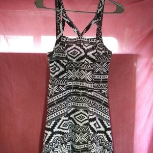 Black and White Dress